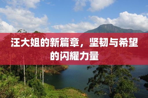 汪大姐的新篇章，堅韌與希望的閃耀力量