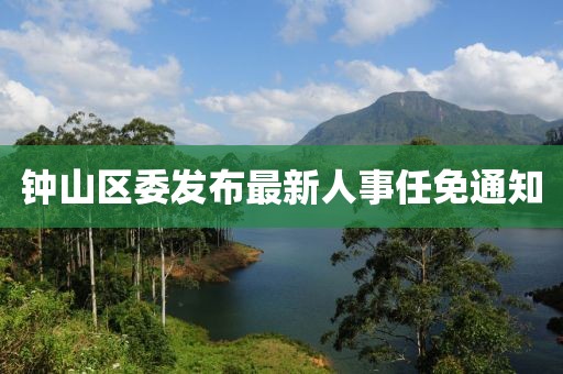 鐘山區(qū)委發(fā)布最新人事任免通知