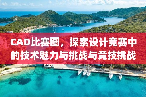 CAD比賽圖，探索設(shè)計競賽中的技術(shù)魅力與挑戰(zhàn)與競技挑戰(zhàn)