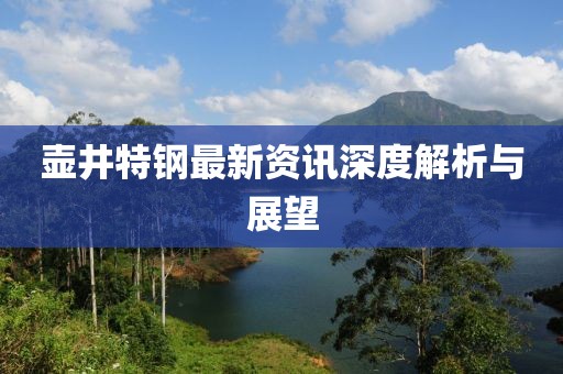 壺井特鋼最新資訊深度解析與展望