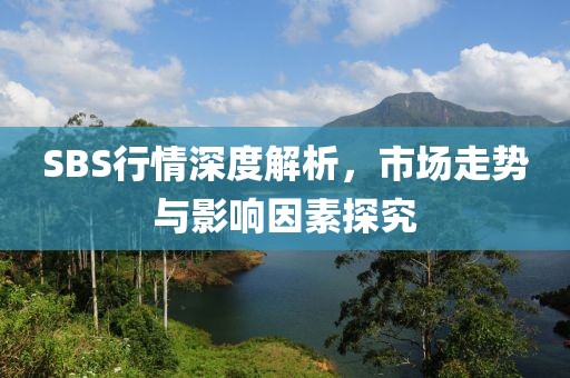 SBS行情深度解析，市場(chǎng)走勢(shì)與影響因素探究