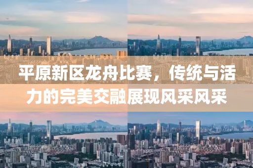平原新區(qū)龍舟比賽，傳統(tǒng)與活力的完美交融展現(xiàn)風(fēng)采風(fēng)采