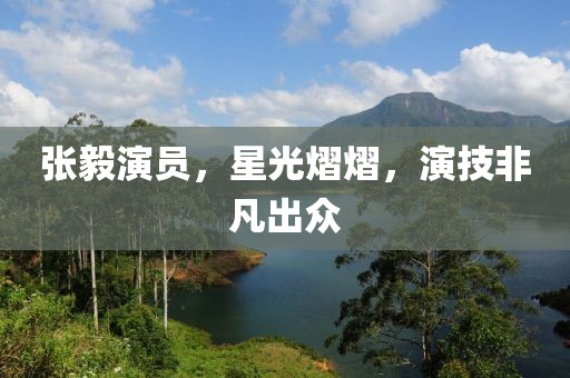 張毅演員，星光熠熠，演技非凡出眾