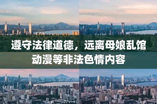遵守法律道德，遠(yuǎn)離母娘亂館動(dòng)漫等非法色情內(nèi)容
