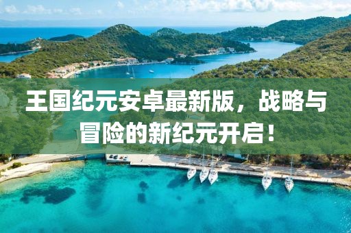 王國(guó)紀(jì)元安卓最新版，戰(zhàn)略與冒險(xiǎn)的新紀(jì)元開(kāi)啟！