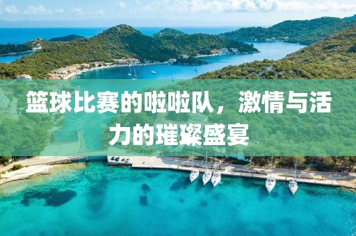 籃球比賽的啦啦隊，激情與活力的璀璨盛宴