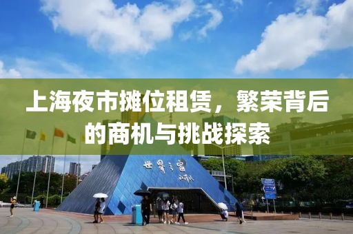 上海夜市攤位租賃，繁榮背后的商機(jī)與挑戰(zhàn)探索