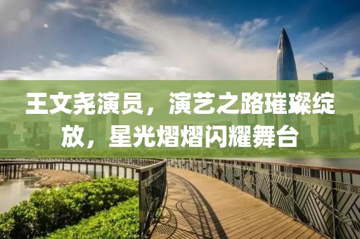 王文堯演員，演藝之路璀璨綻放，星光熠熠閃耀舞臺