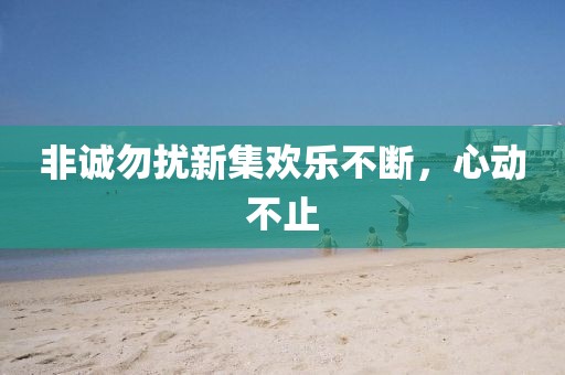 非誠勿擾新集歡樂不斷，心動不止