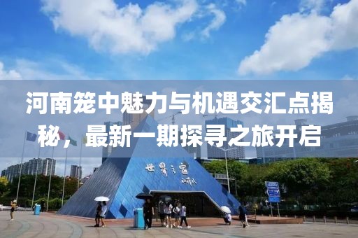 河南籠中魅力與機(jī)遇交匯點(diǎn)揭秘，最新一期探尋之旅開啟