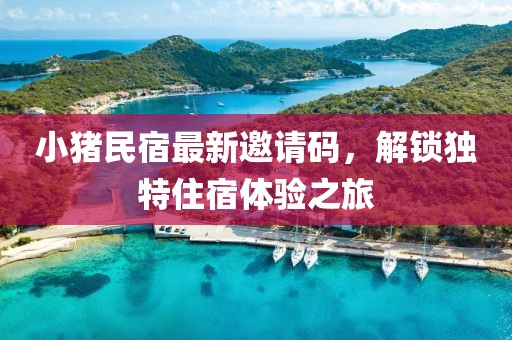 小豬民宿最新邀請(qǐng)碼，解鎖獨(dú)特住宿體驗(yàn)之旅
