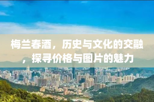 梅蘭春酒，歷史與文化的交融，探尋價格與圖片的魅力