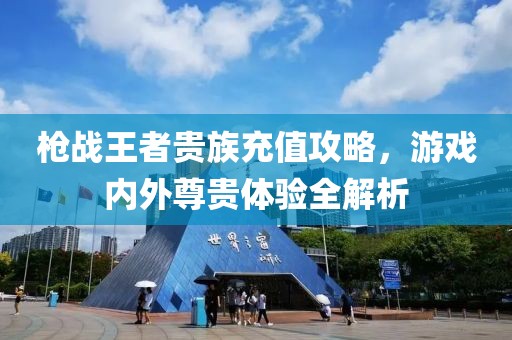 槍戰(zhàn)王者貴族充值攻略，游戲內外尊貴體驗全解析