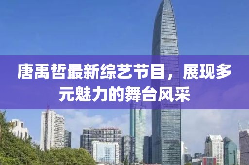 唐禹哲最新綜藝節(jié)目，展現(xiàn)多元魅力的舞臺風采