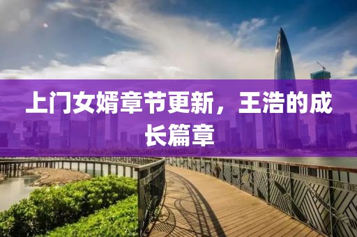上門女婿章節(jié)更新，王浩的成長篇章