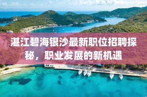 湛江碧海銀沙最新職位招聘探秘，職業(yè)發(fā)展的新機遇