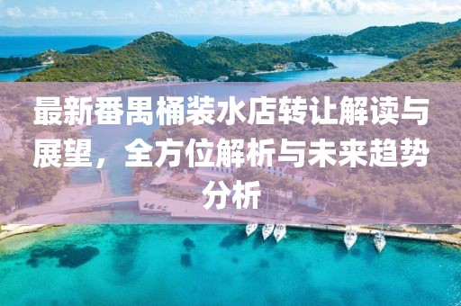 最新番禺桶裝水店轉(zhuǎn)讓解讀與展望，全方位解析與未來趨勢分析