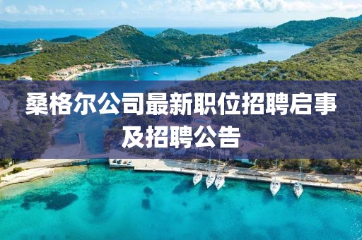 桑格爾公司最新職位招聘啟事及招聘公告