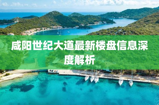 咸陽(yáng)世紀(jì)大道最新樓盤信息深度解析
