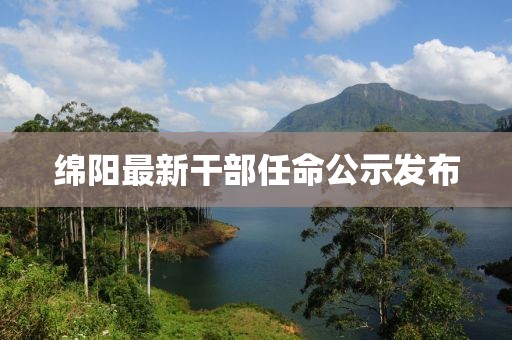 綿陽最新干部任命公示發(fā)布