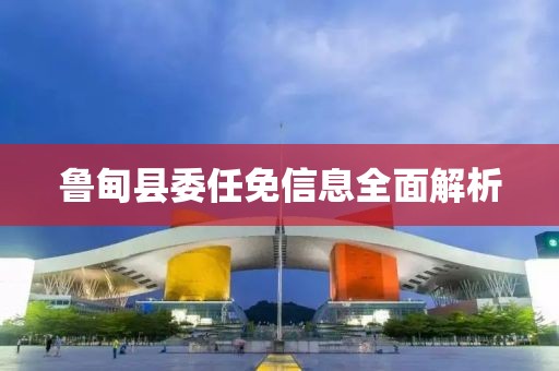 魯?shù)榭h委任免信息全面解析