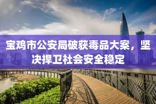 寶雞市公安局破獲毒品大案，堅(jiān)決捍衛(wèi)社會(huì)安全穩(wěn)定