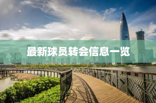 最新球員轉(zhuǎn)會信息一覽
