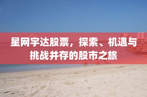 星網(wǎng)宇達(dá)股票，探索、機(jī)遇與挑戰(zhàn)并存的股市之旅