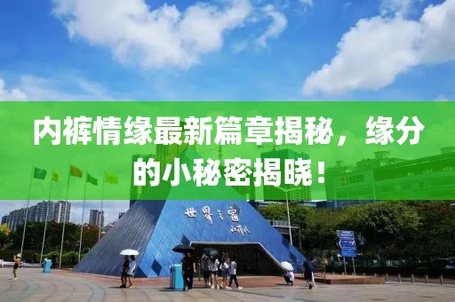 內(nèi)褲情緣最新篇章揭秘，緣分的小秘密揭曉！