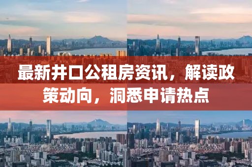 最新井口公租房資訊，解讀政策動向，洞悉申請熱點