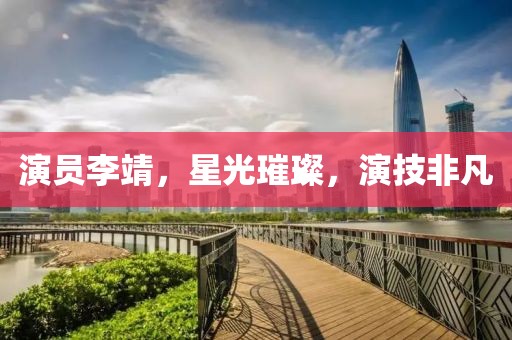 演員李靖，星光璀璨，演技非凡