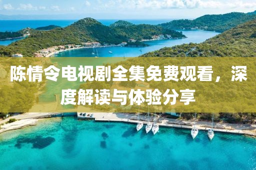 陳情令電視劇全集免費觀看，深度解讀與體驗分享