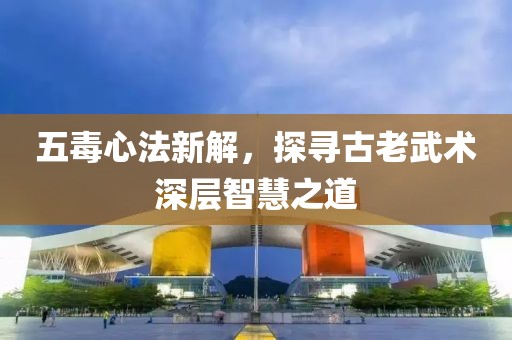 五毒心法新解，探尋古老武術(shù)深層智慧之道