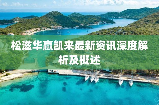 松滋華贏凱來最新資訊深度解析及概述
