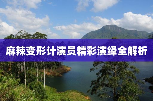 麻辣變形計演員精彩演繹全解析
