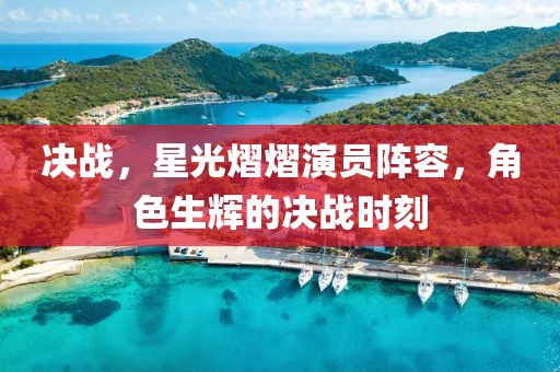 決戰(zhàn)，星光熠熠演員陣容，角色生輝的決戰(zhàn)時(shí)刻