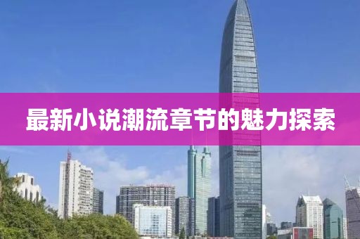 最新小說潮流章節(jié)的魅力探索