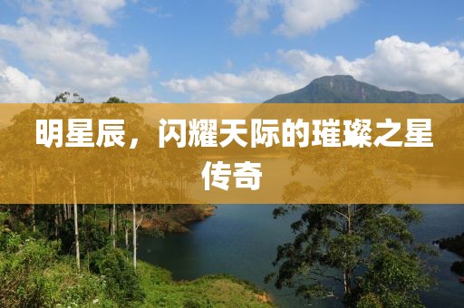 明星辰，閃耀天際的璀璨之星傳奇