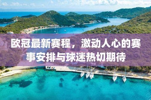 歐冠最新賽程，激動(dòng)人心的賽事安排與球迷熱切期待