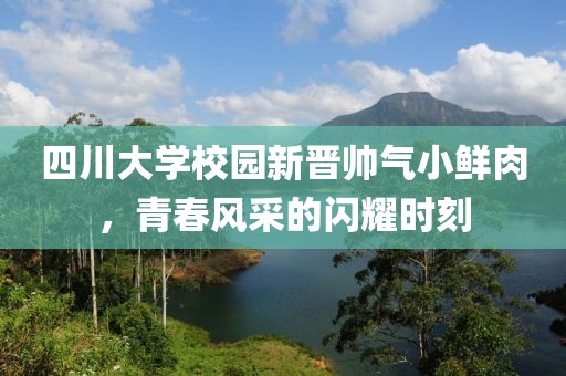 四川大學校園新晉帥氣小鮮肉，青春風采的閃耀時刻