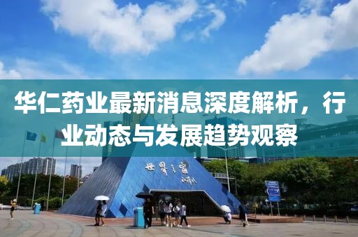 華仁藥業(yè)最新消息深度解析，行業(yè)動(dòng)態(tài)與發(fā)展趨勢(shì)觀察