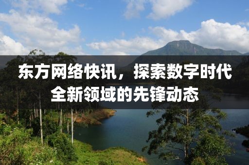 東方網(wǎng)絡快訊，探索數(shù)字時代全新領域的先鋒動態(tài)