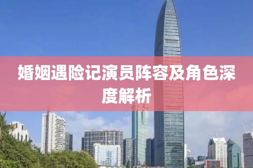 婚姻遇險記演員陣容及角色深度解析
