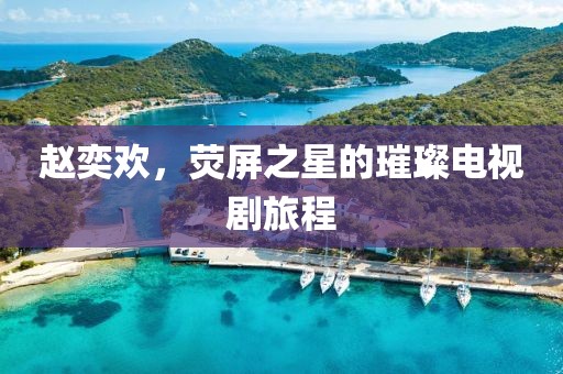 趙奕歡，熒屏之星的璀璨電視劇旅程