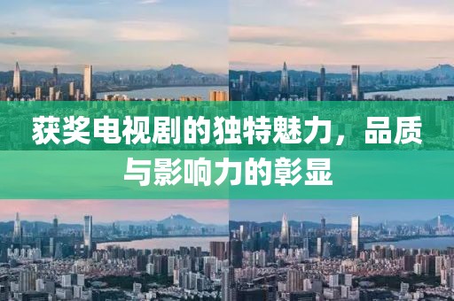 獲獎(jiǎng)電視劇的獨(dú)特魅力，品質(zhì)與影響力的彰顯