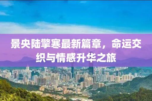 景央陸擎寒最新篇章，命運(yùn)交織與情感升華之旅
