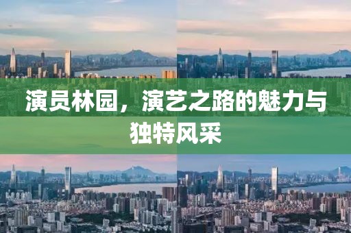 演員林園，演藝之路的魅力與獨特風(fēng)采