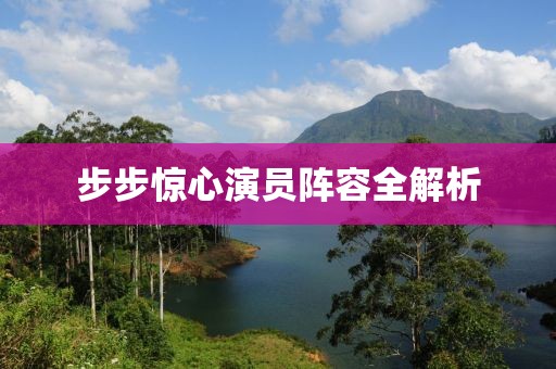 步步驚心演員陣容全解析