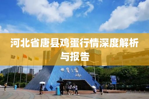 河北省唐縣雞蛋行情深度解析與報告