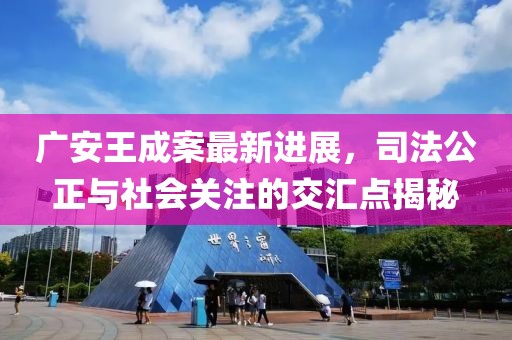 廣安王成案最新進(jìn)展，司法公正與社會(huì)關(guān)注的交匯點(diǎn)揭秘